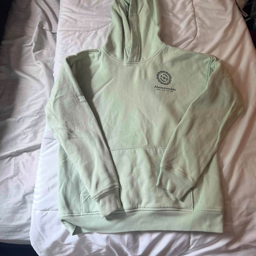 Abercrombie Kids Light Green Hoodie